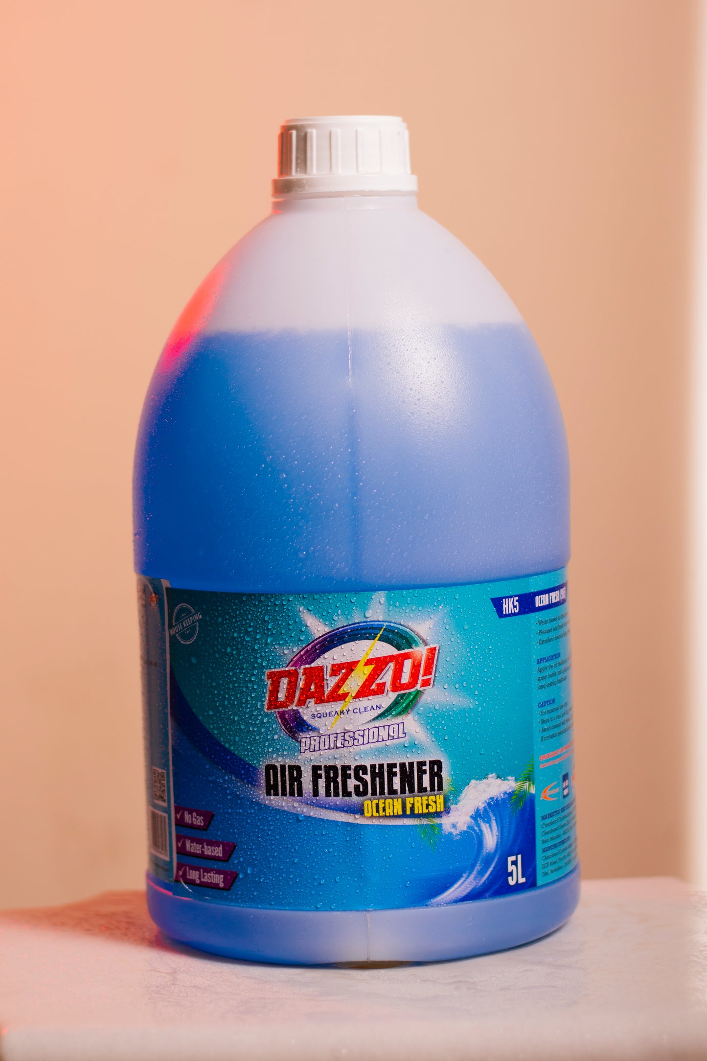 Dazzo! Professional Air Freshener - Ocean Fresh 5L Pack
