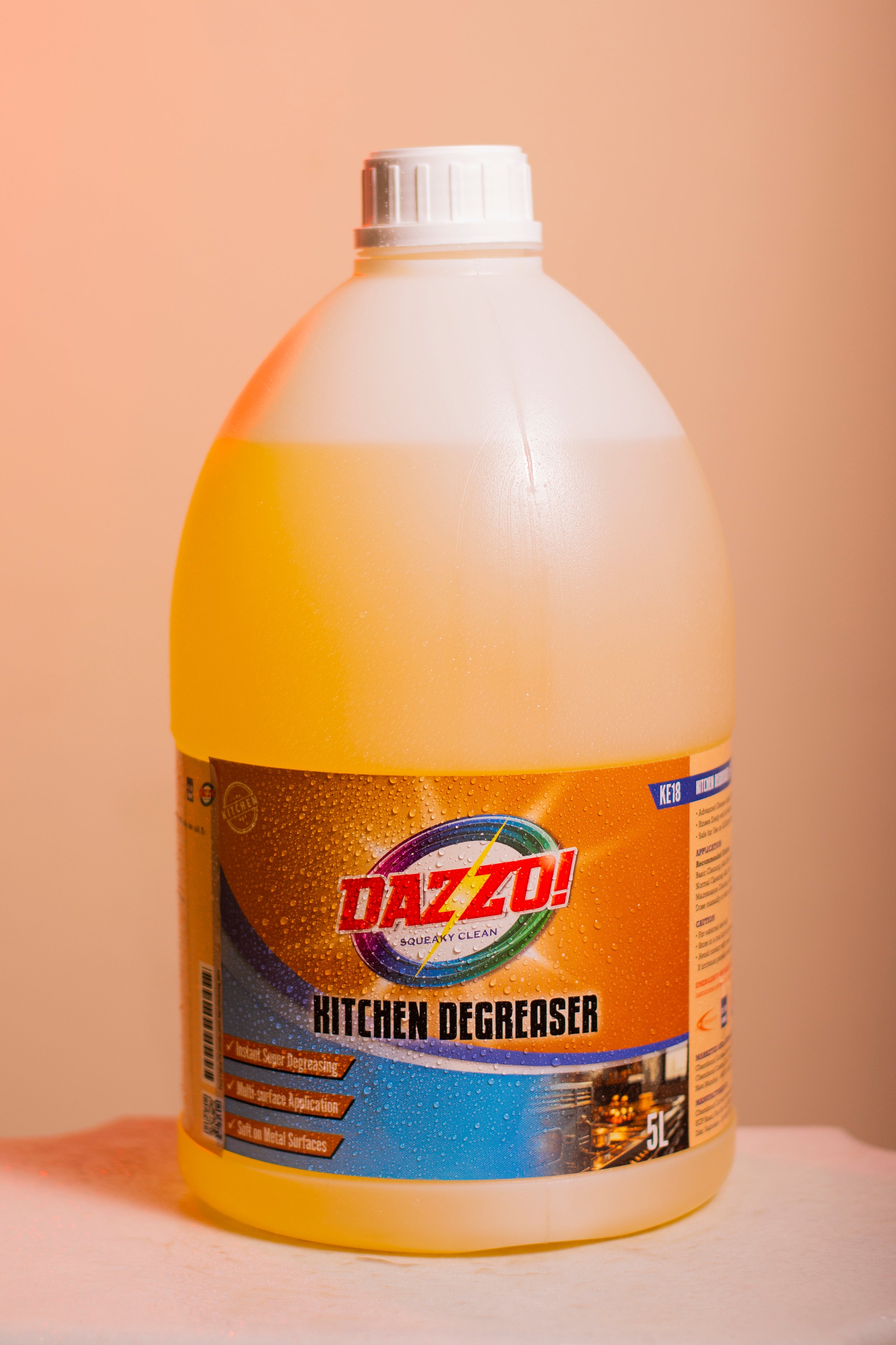 Dazzo! Professional Kitchen Degreaser 5L Pack