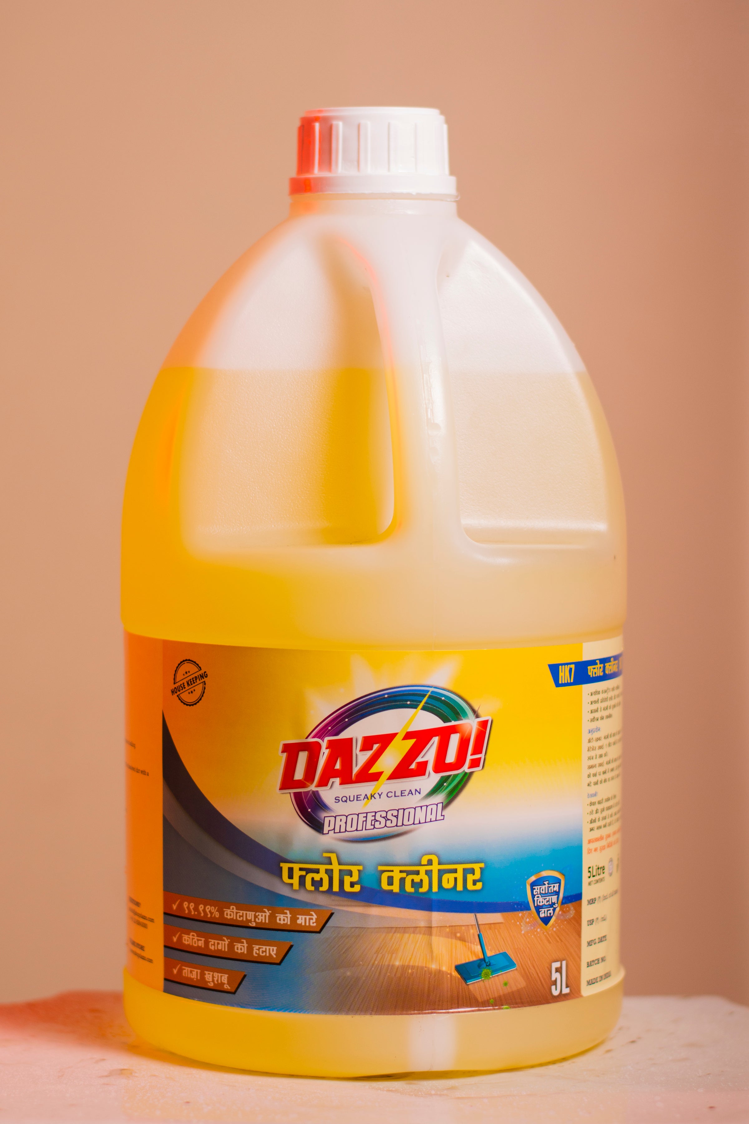 Dazzo! Professional Floor Cleaner 5L Pack