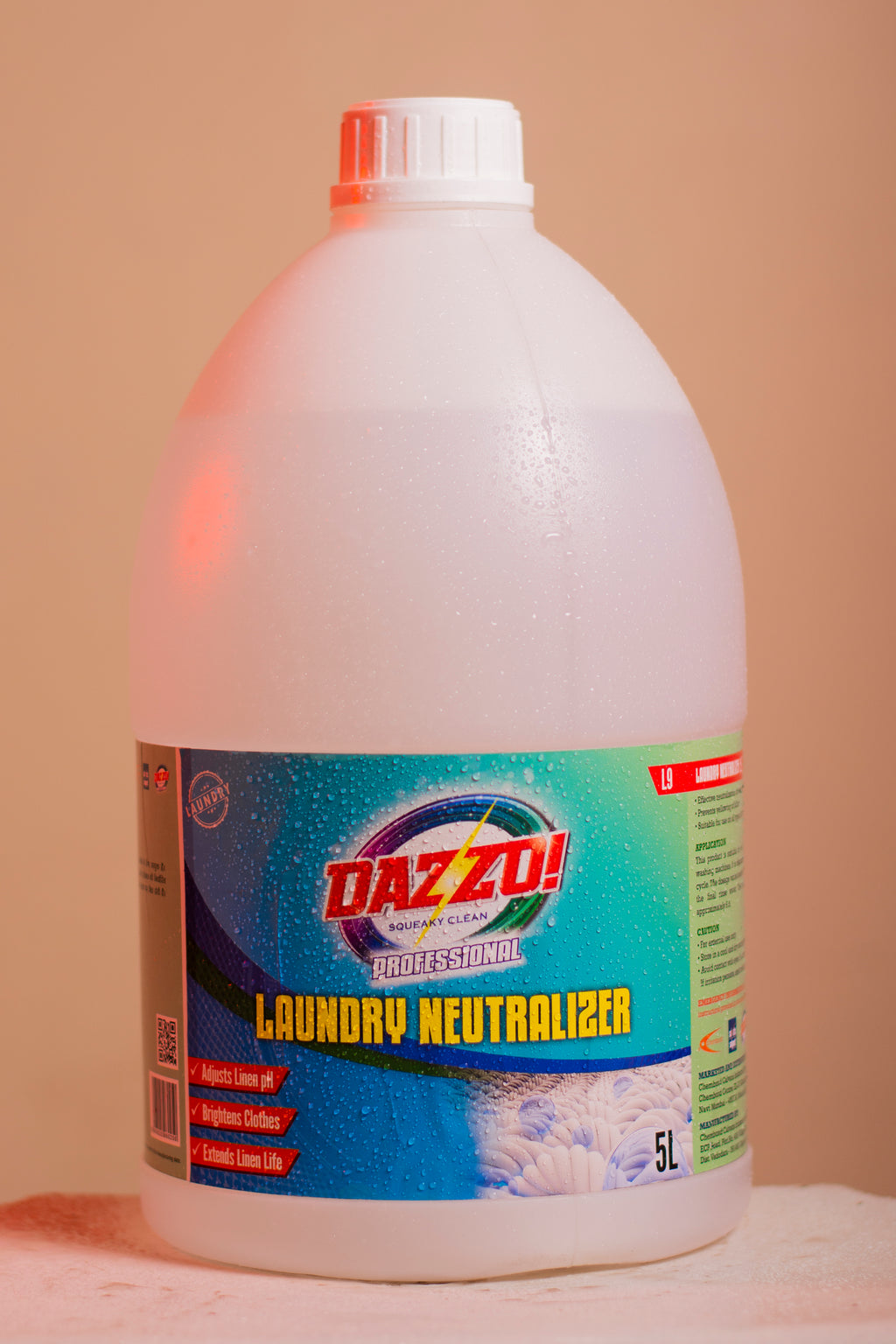 Dazzo! Professional Laundry Neutralizer 5L Pack