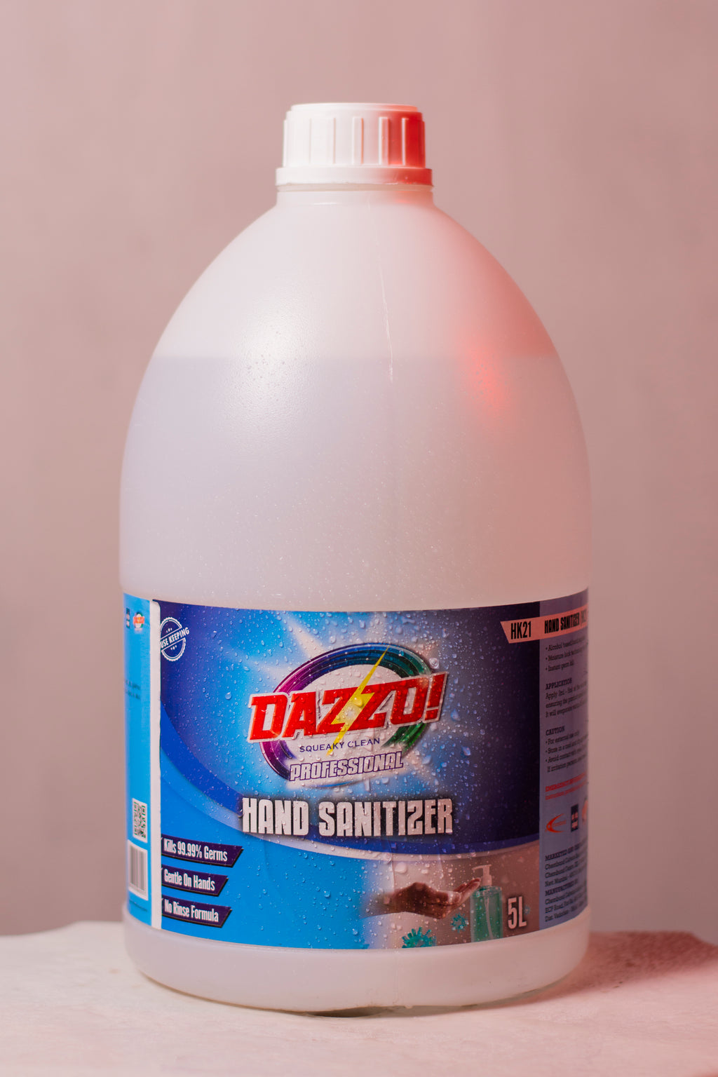 Dazzo! Professional Hand Sanitizer 5L Pack
