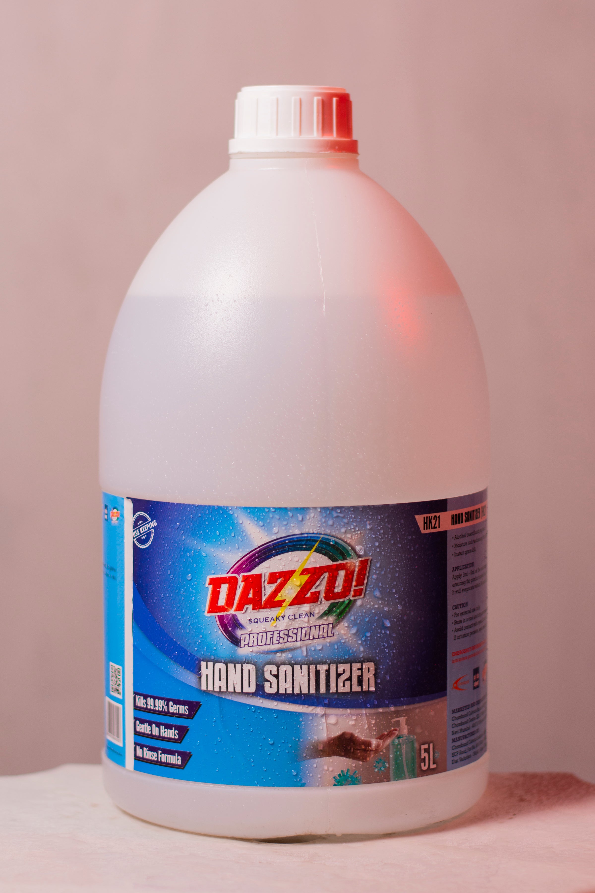 Dazzo! Professional Hand Sanitizer 5L Pack