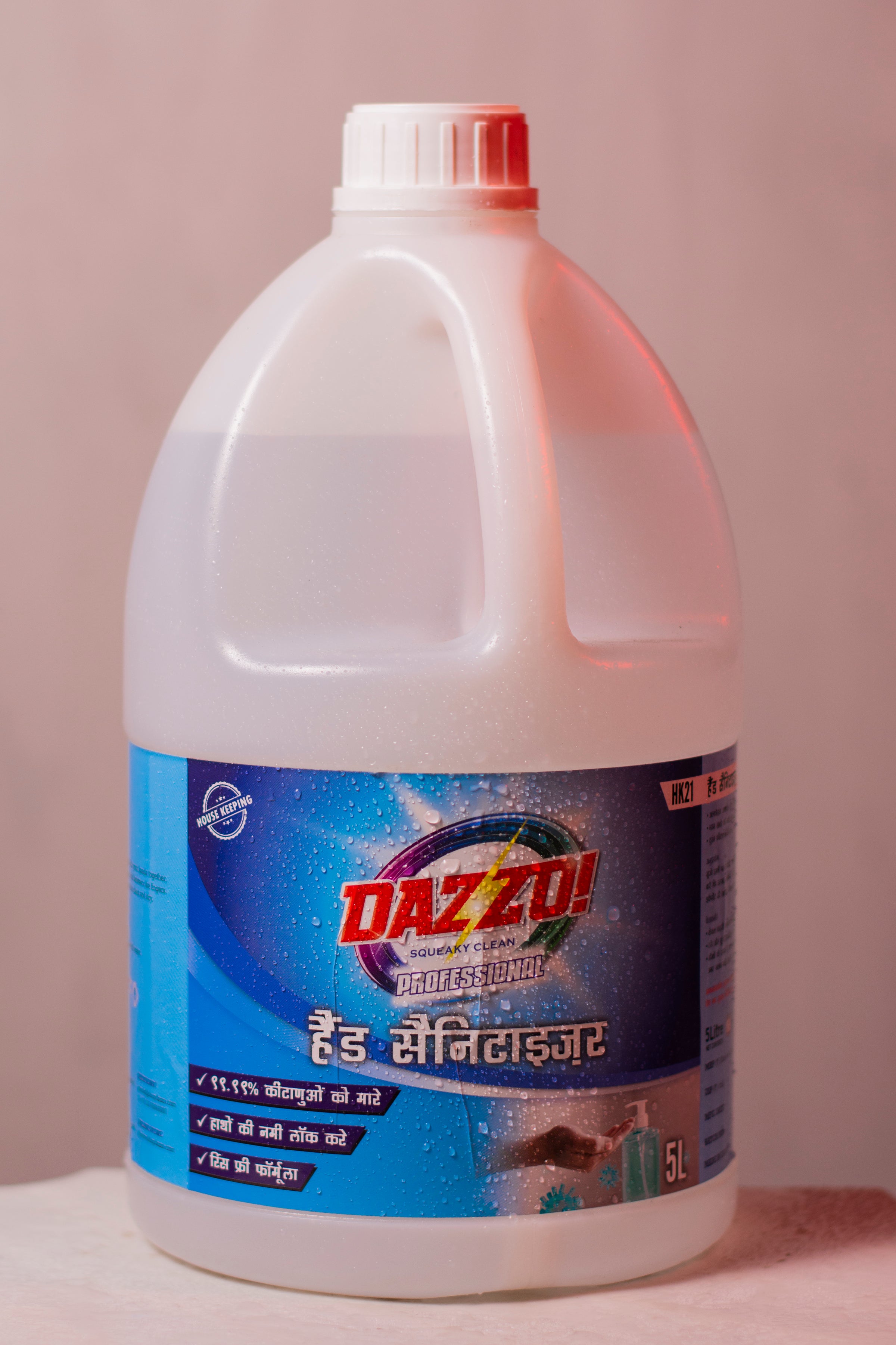 Dazzo! Professional Hand Sanitizer 5L Pack