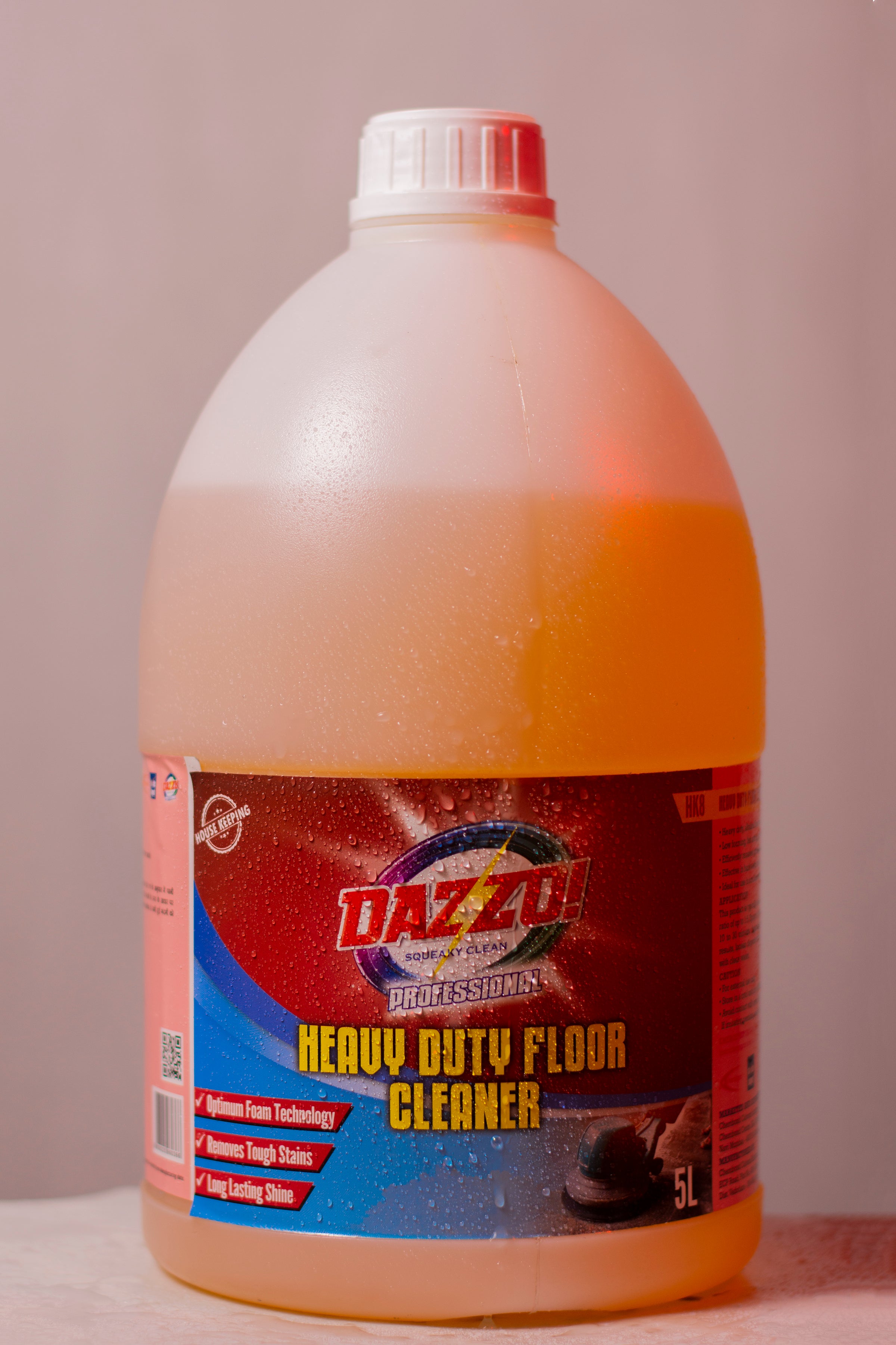 Dazzo! Professional Heavy Duty Floor Cleaner 5L Pack