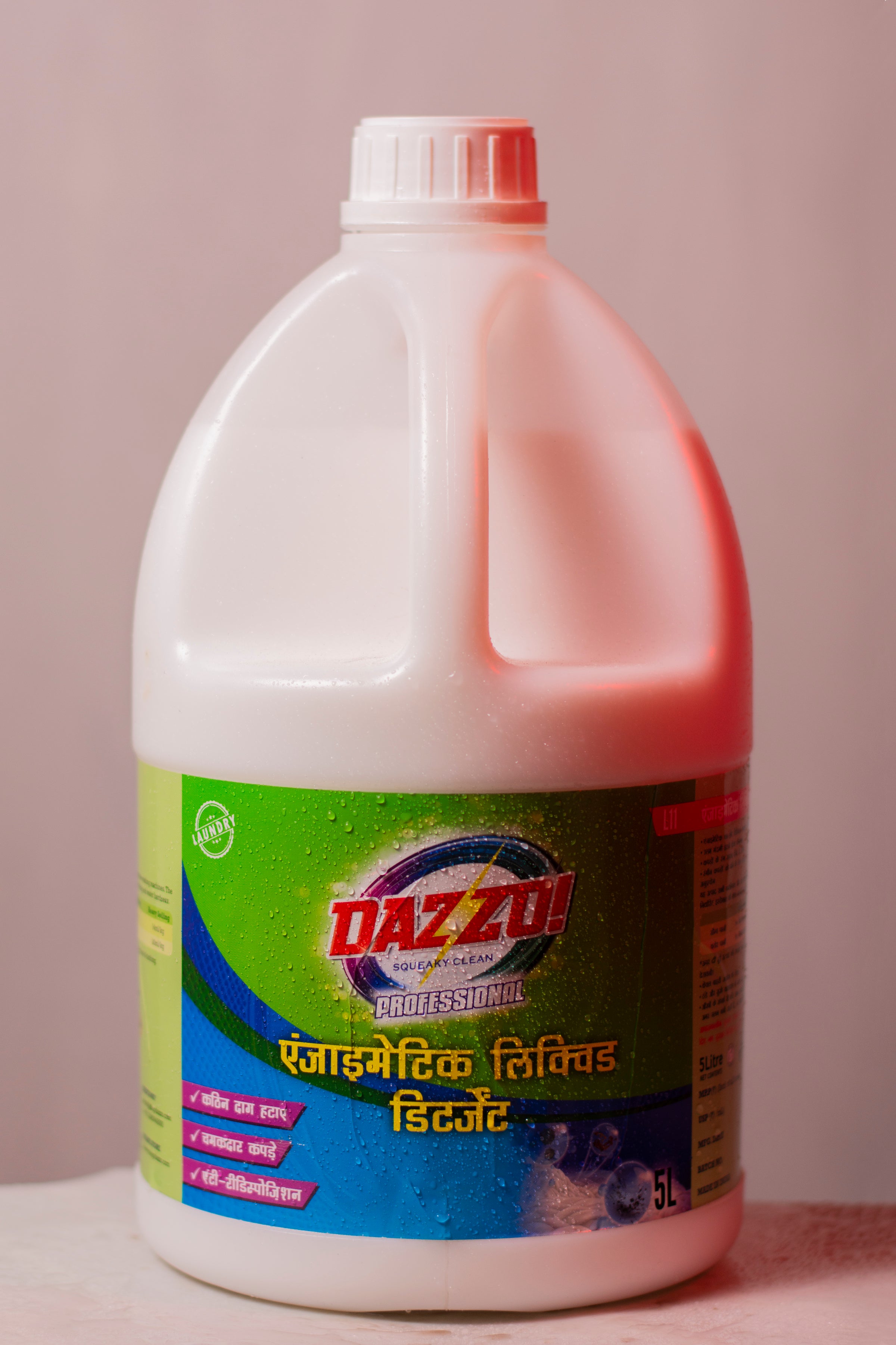 Dazzo! Professional Enzymatic Liquid Detergent 5L Pack