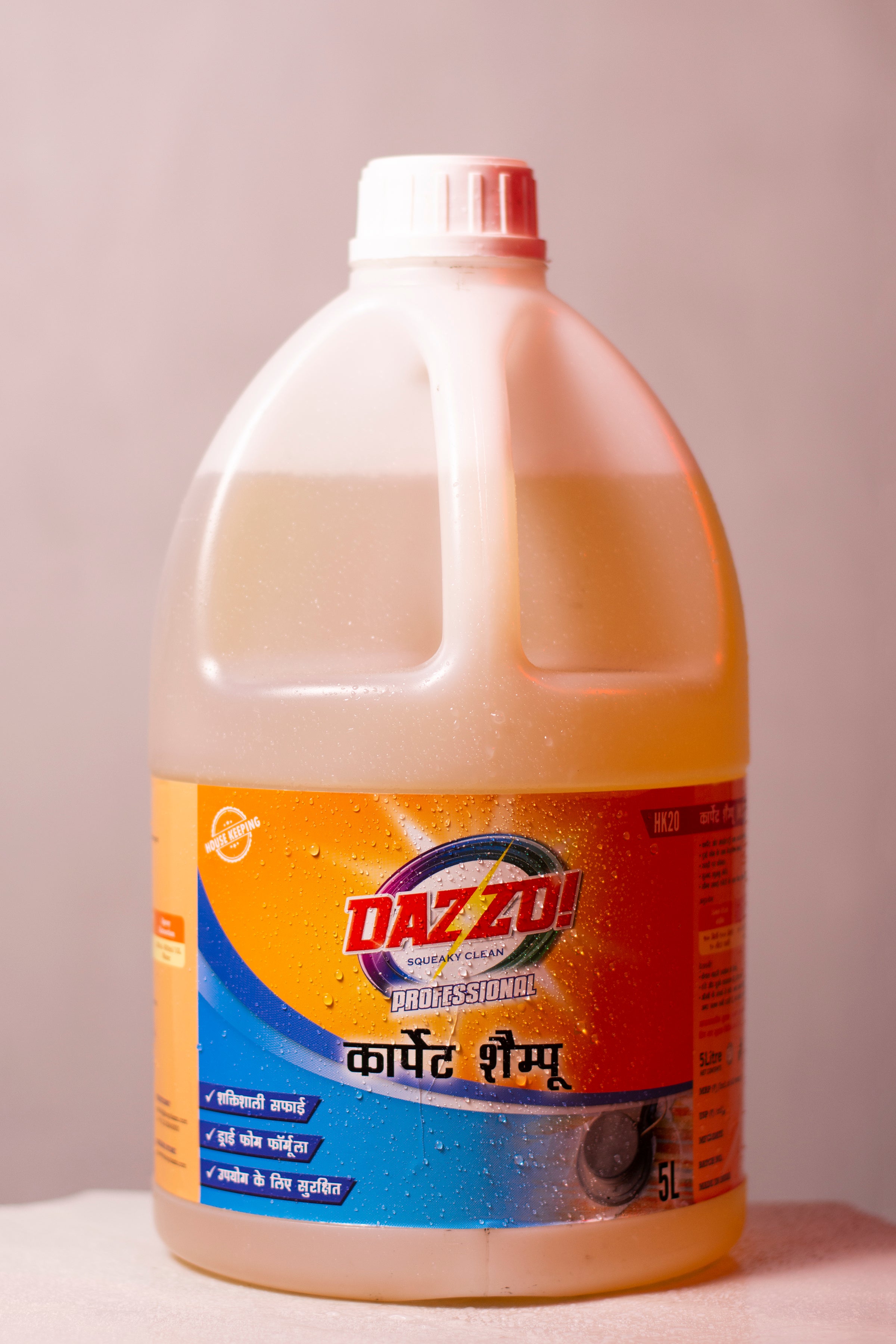 Dazzo! Professional Carpet Shampoo 5L Pack