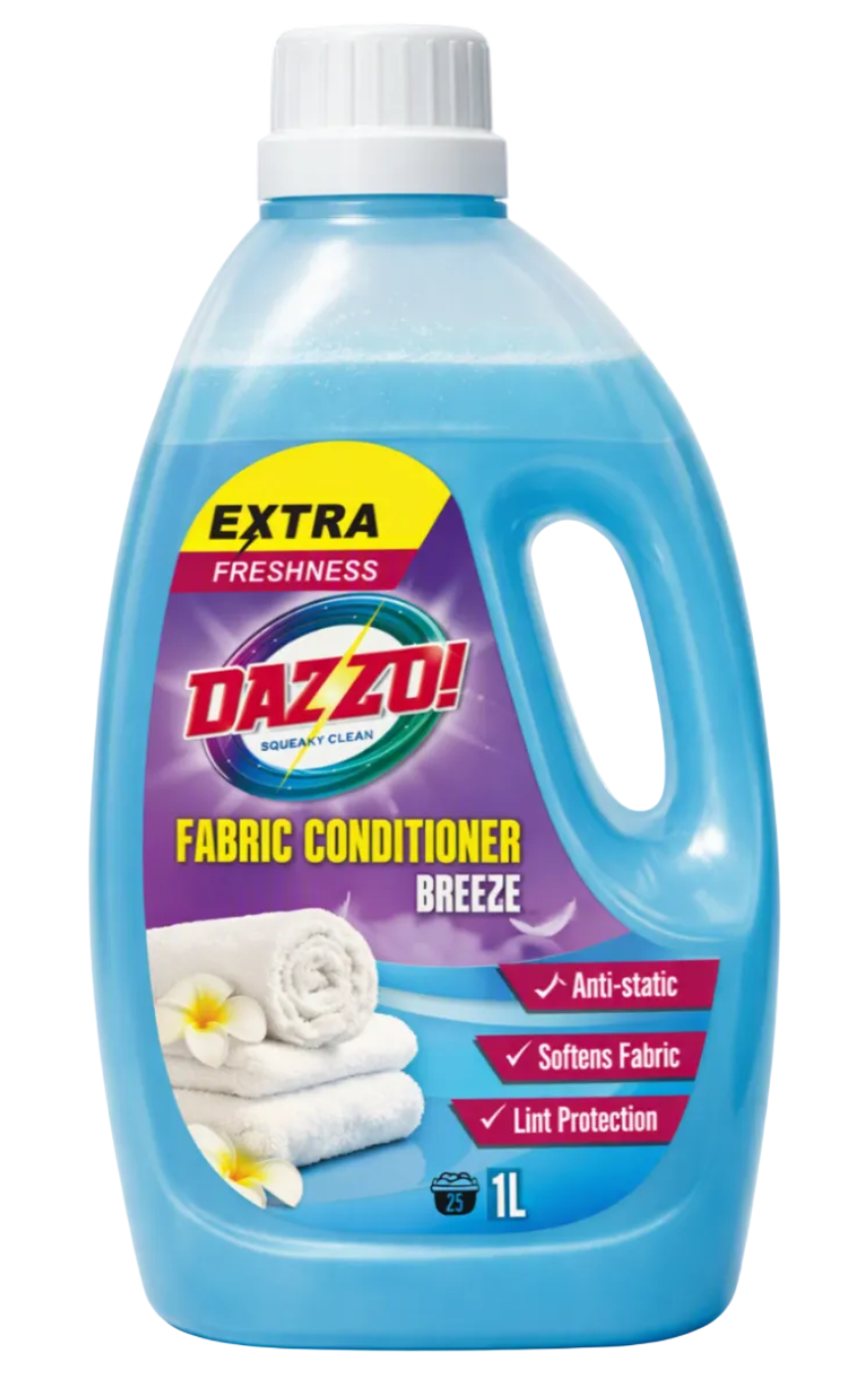 Dazzo! Fabric Conditioner Breeze 1L Bottle