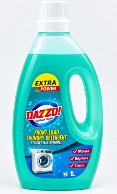 Dazzo! Laundry Detergent Front Load 1L Bottle