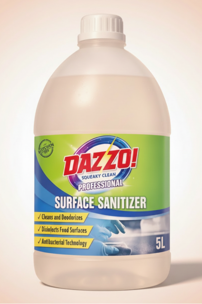 Dazzo! Professional Surface Sanitizer 5L Pack