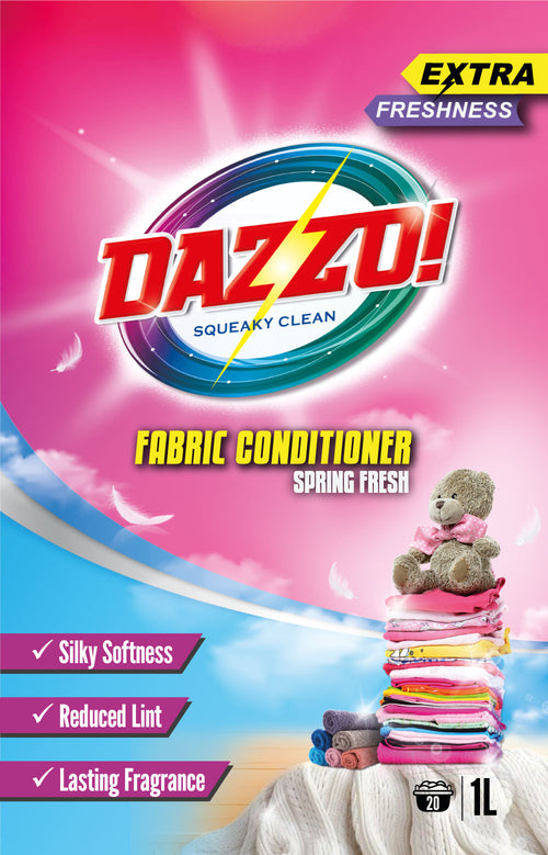 Dazzo! Fabric Conditioner Spring Fresh 1L Pouch
