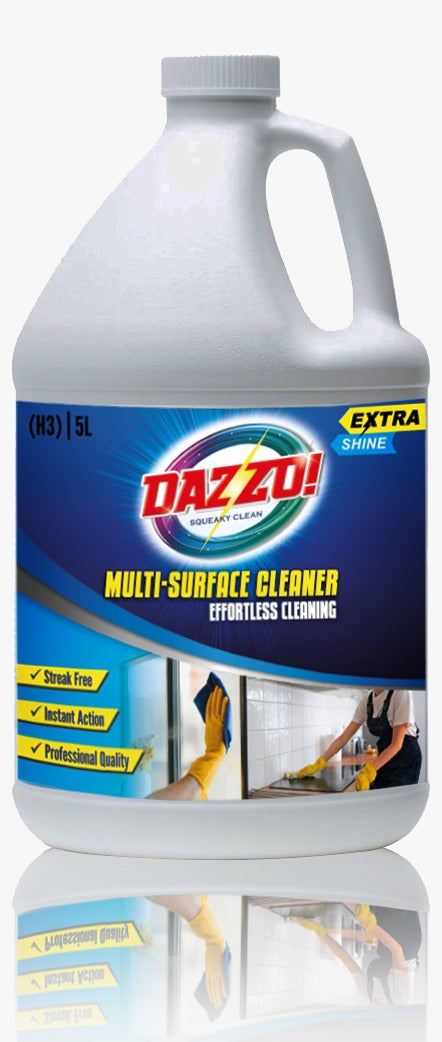 Dazzo Glass & Multisurface Cleaner 5L Pack
